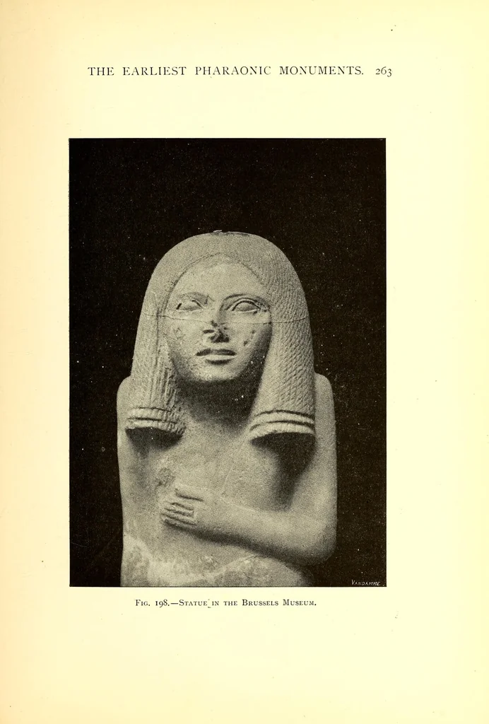 An illustration from Primitive art in Egypt, 1905, leaf 283