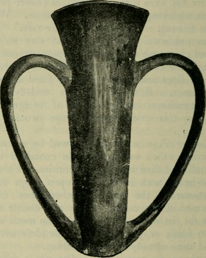 An illustration from Primitive man;, 1900, leaf 105