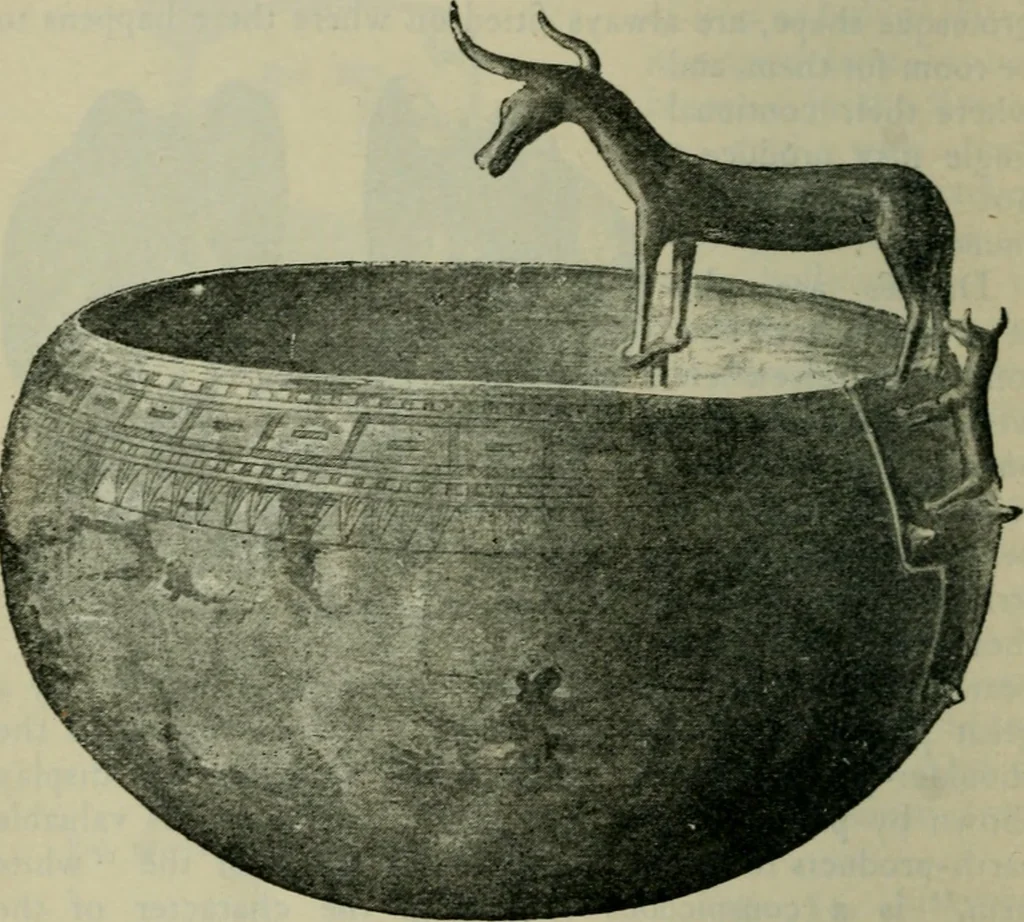 An illustration from Primitive man;, 1900, leaf 127
