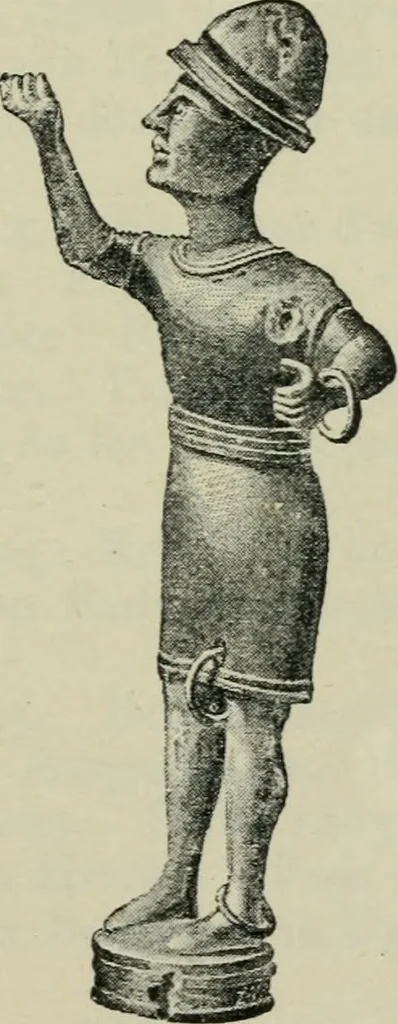 An illustration from Primitive man;, 1900, leaf 138