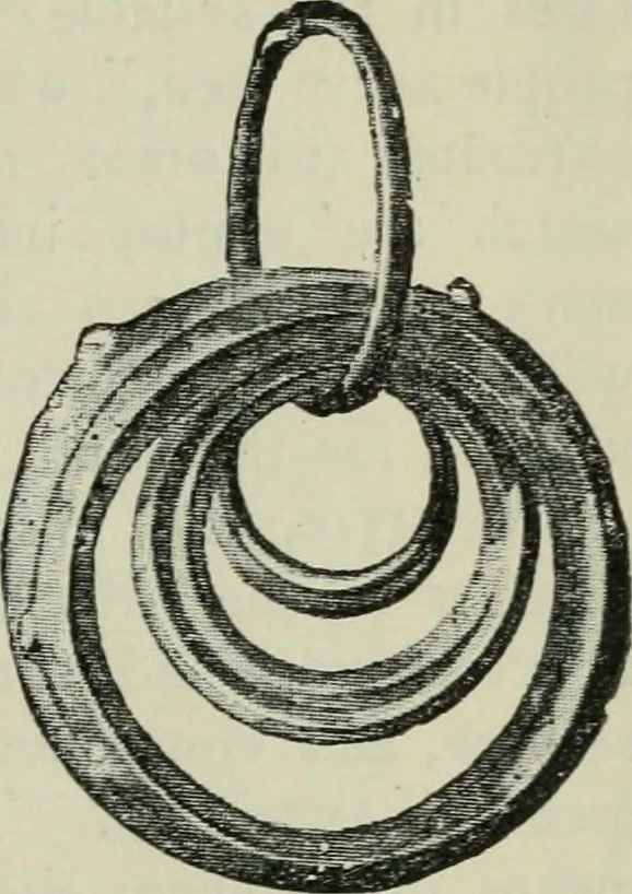 An illustration from Primitive man;, 1900, leaf 26
