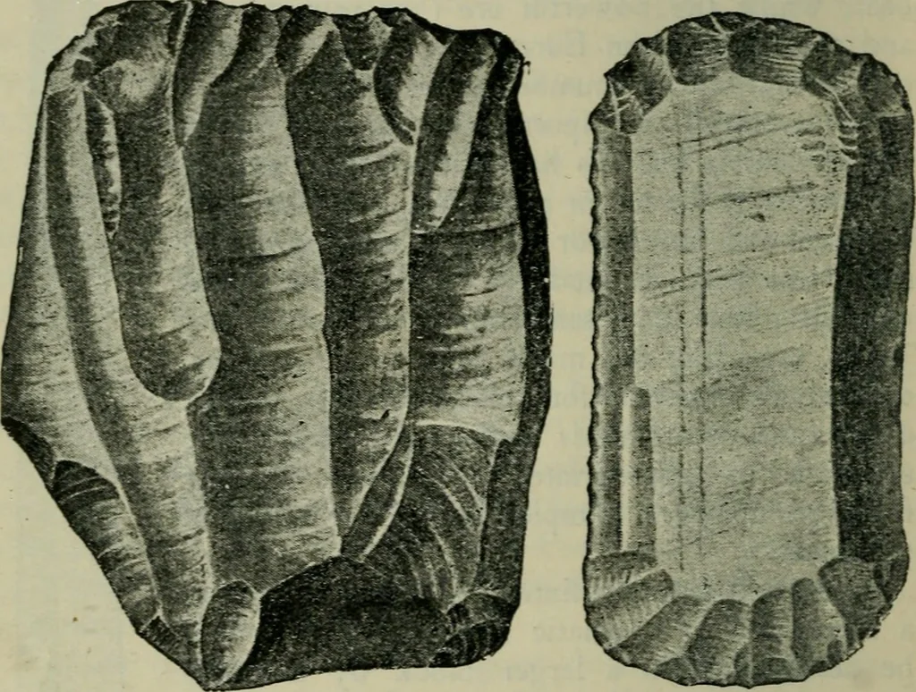 An illustration from Primitive man;, 1900, leaf 37