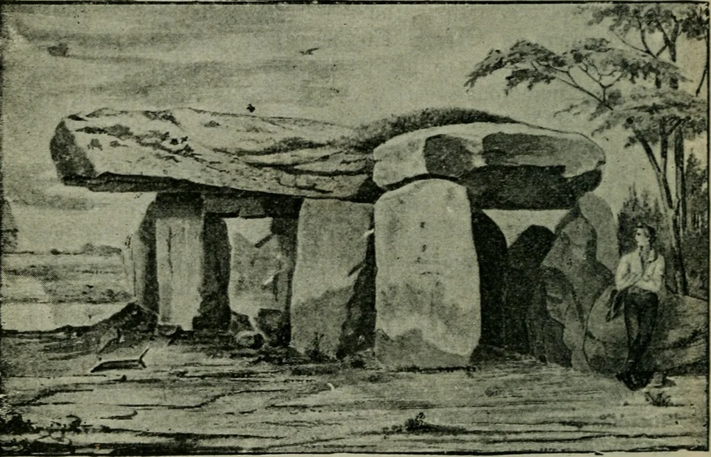 An illustration from Primitive man;, 1900, leaf 55