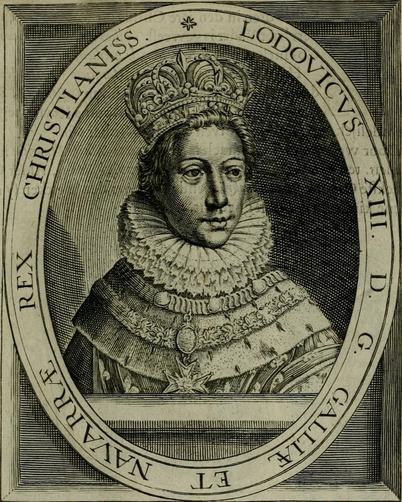 An illustration from Princelyck cabinet : verthoonende t'leven afcomste ende afbeeldingen der voornaemste vorste[n], princen, graven en heeren van Europa jegenwoordig regierende : mitsgaders beschrijvinge vanden staet, landen, rijckdommen ende incomsten der selver ..., 1625, leaf 18
