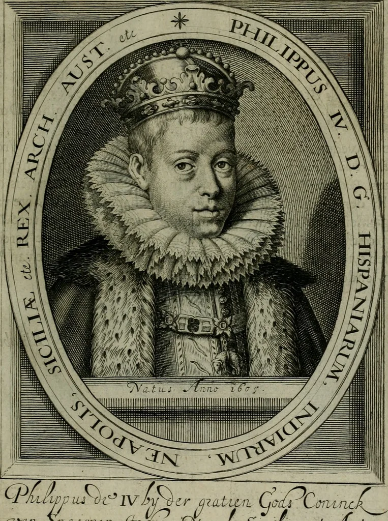 An illustration from Princelyck cabinet : verthoonende t'leven afcomste ende afbeeldingen der voornaemste vorste[n], princen, graven en heeren van Europa jegenwoordig regierende : mitsgaders beschrijvinge vanden staet, landen, rijckdommen ende incomsten der selver ..., 1625, leaf 24