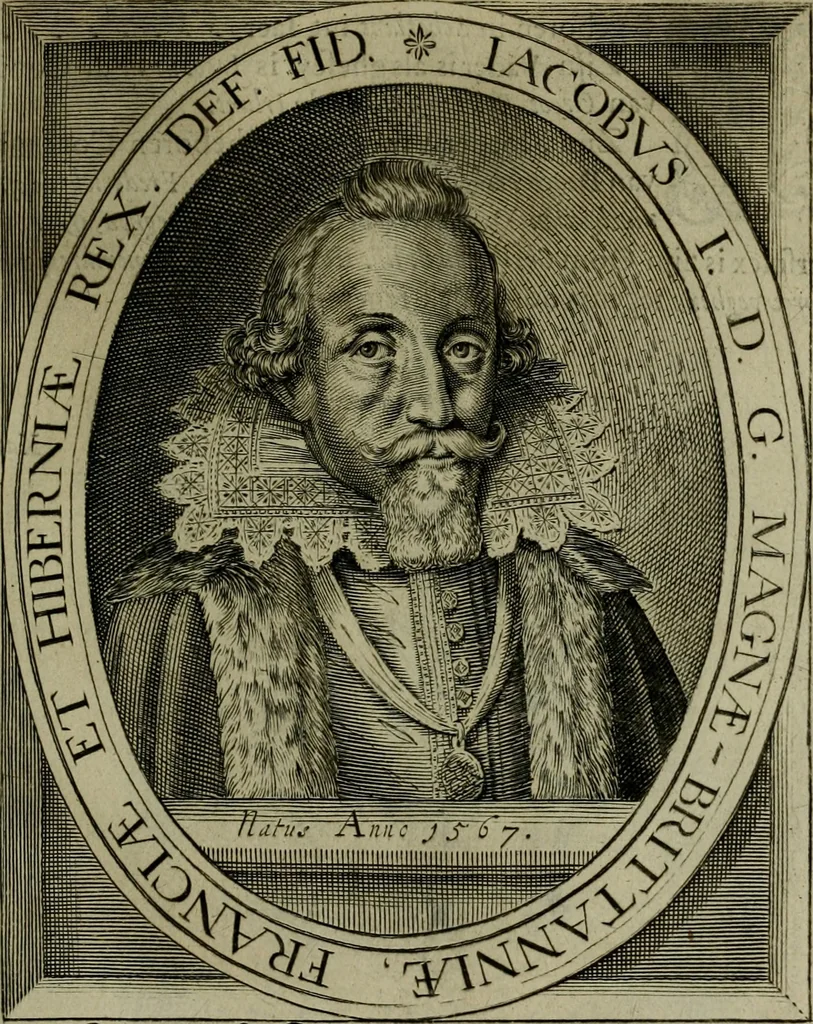 An illustration from Princelyck cabinet : verthoonende t'leven afcomste ende afbeeldingen der voornaemste vorste[n], princen, graven en heeren van Europa jegenwoordig regierende : mitsgaders beschrijvinge vanden staet, landen, rijckdommen ende incomsten der selver ..., 1625, leaf 30