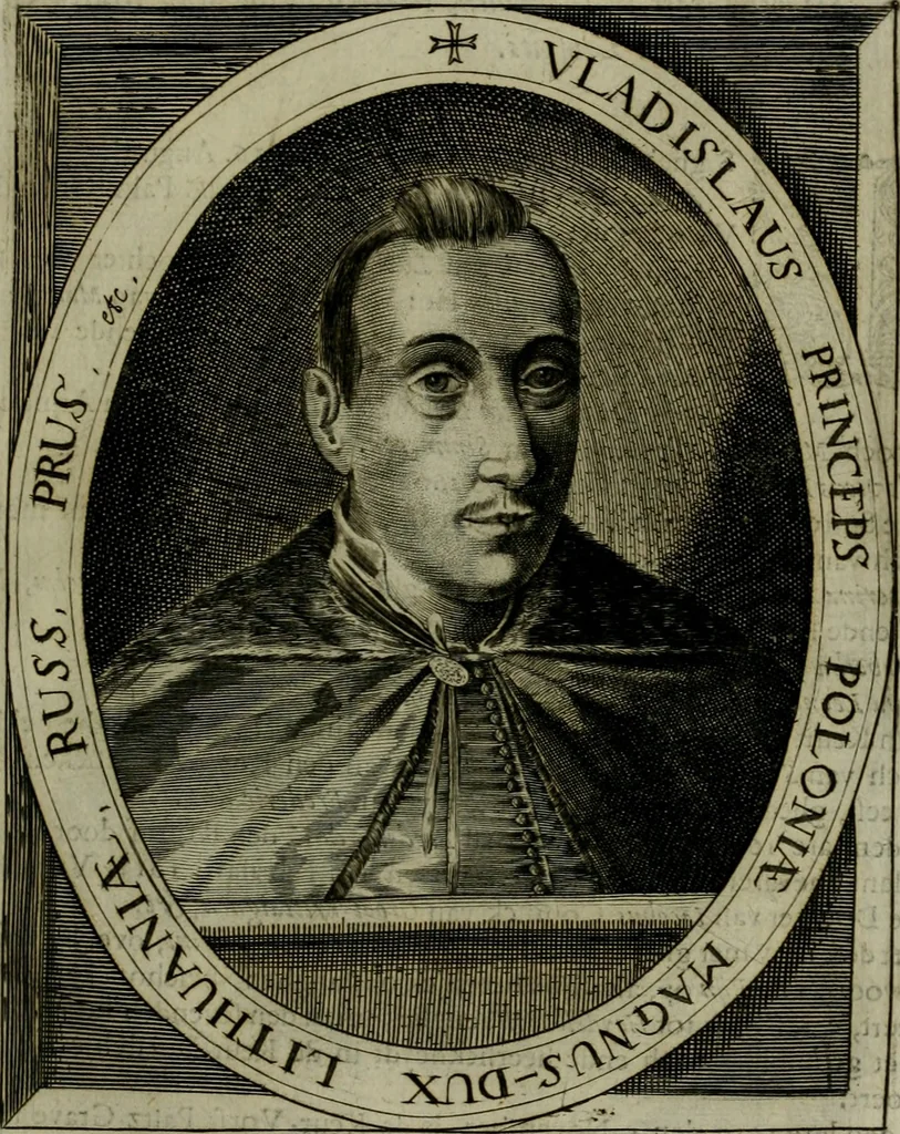 An illustration from Princelyck cabinet : verthoonende t'leven afcomste ende afbeeldingen der voornaemste vorste[n], princen, graven en heeren van Europa jegenwoordig regierende : mitsgaders beschrijvinge vanden staet, landen, rijckdommen ende incomsten der selver ..., 1625, leaf 46