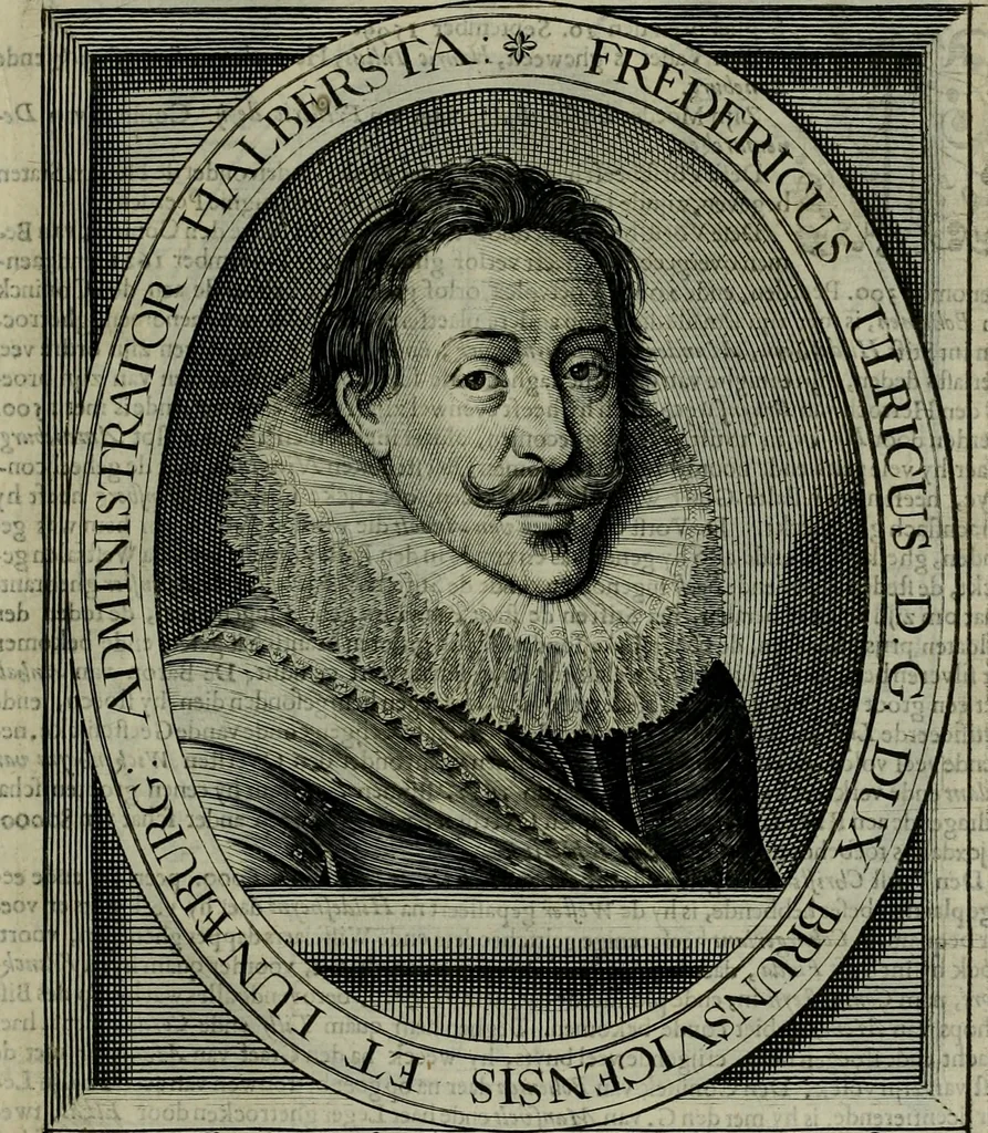 An illustration from Princelyck cabinet : verthoonende t'leven afcomste ende afbeeldingen der voornaemste vorste[n], princen, graven en heeren van Europa jegenwoordig regierende : mitsgaders beschrijvinge vanden staet, landen, rijckdommen ende incomsten der selver ..., 1625, leaf 78