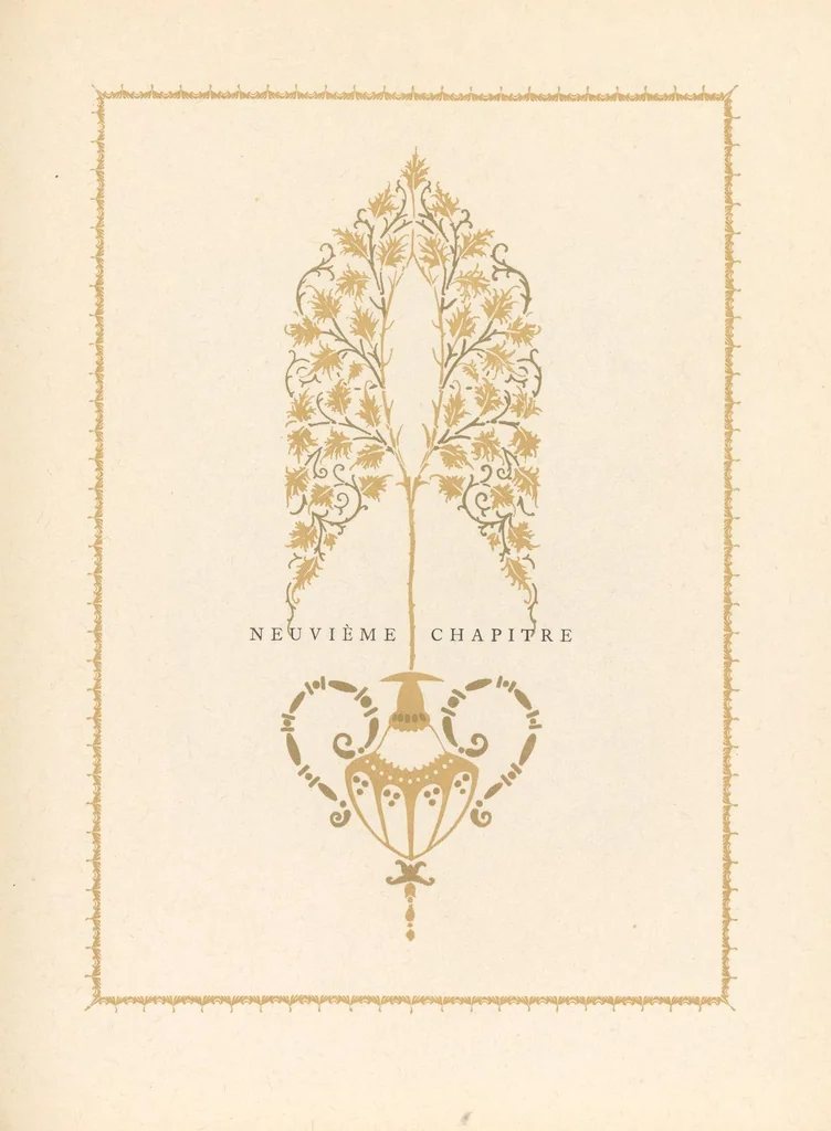 An illustration from La Princesse Badourah : conte des Mille et une nuits, 1914, leaf 151