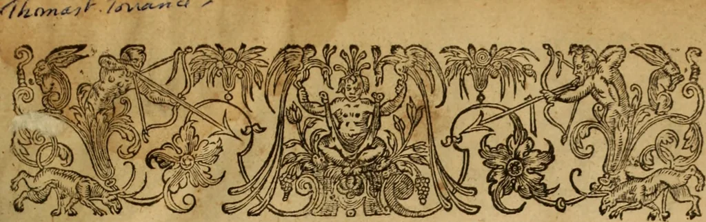 An illustration from The principall acts of the solemne Generall Assembly of the Kirk of Scotland : indicted by the Kings Majestie, and conveened at Glasgow the xxi. of November 1638, 1639, leaf 4