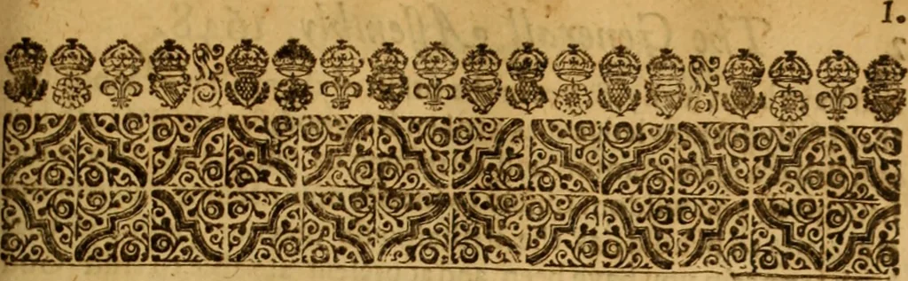 An illustration from The principall acts of the Generall Assembly, conveened at Edinburgh upon the first Wednesday of July, the 12 of that moneth, in the year 1648, 1648, leaf 6