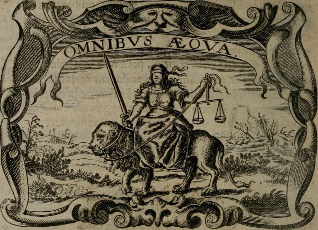 An illustration from Principe perfecto y ministros aiustados : documentos politicos, y morales en emblemas, 1662, leaf 163