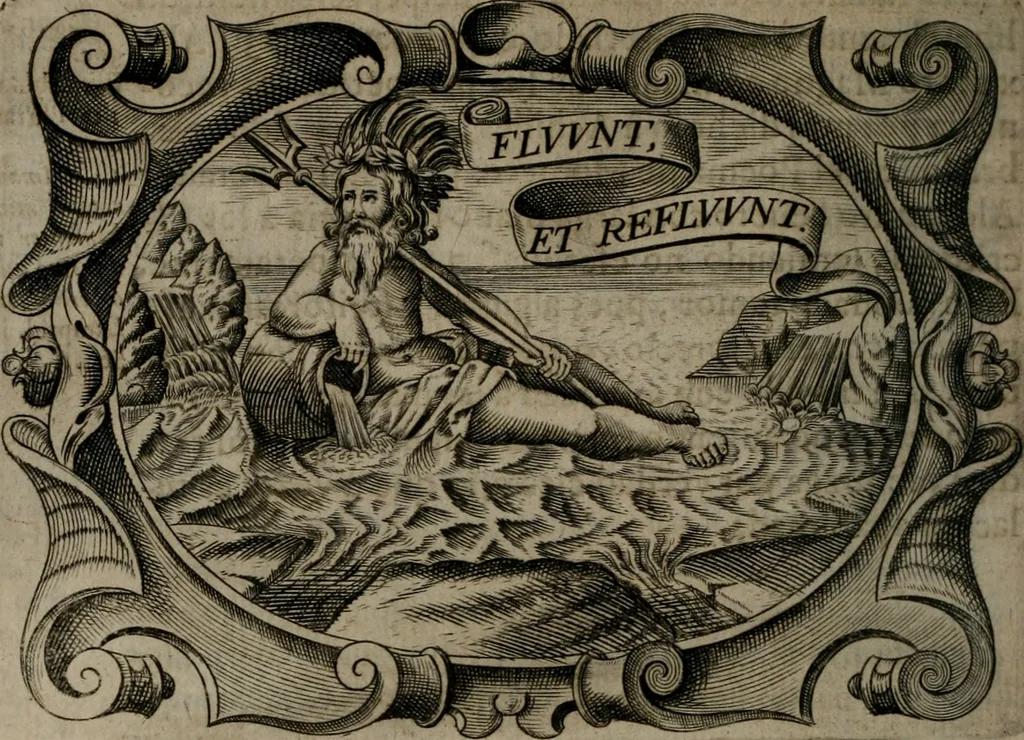 An illustration from Principe perfecto y ministros aiustados : documentos politicos, y morales en emblemas, 1662, leaf 229