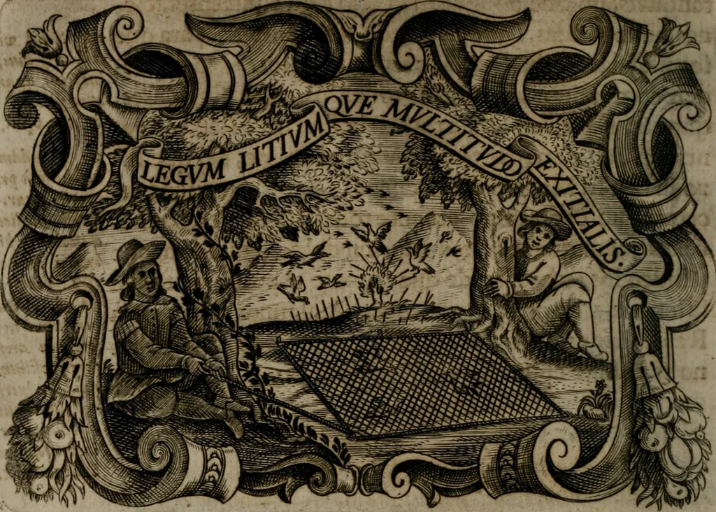 An illustration from Principe perfecto y ministros aiustados : documentos politicos, y morales en emblemas, 1662, leaf 325