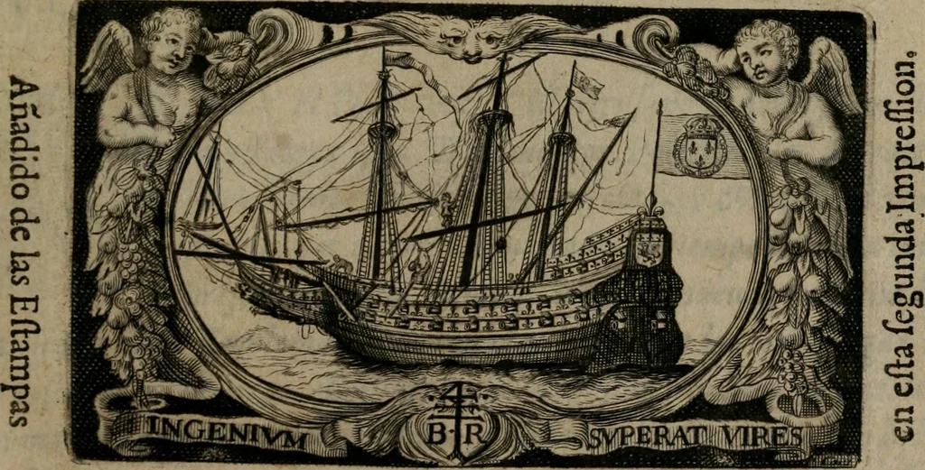 An illustration from Principe perfecto y ministros aiustados : documentos politicos, y morales en emblemas, 1662, leaf 4