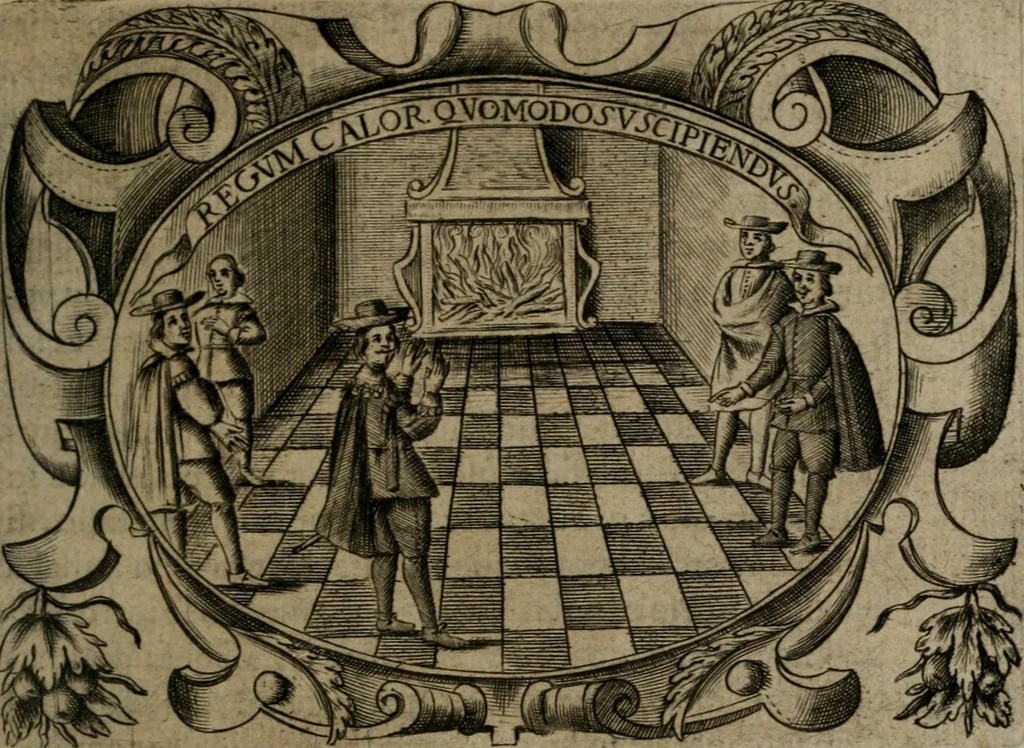 An illustration from Principe perfecto y ministros aiustados : documentos politicos, y morales en emblemas, 1662, leaf 426