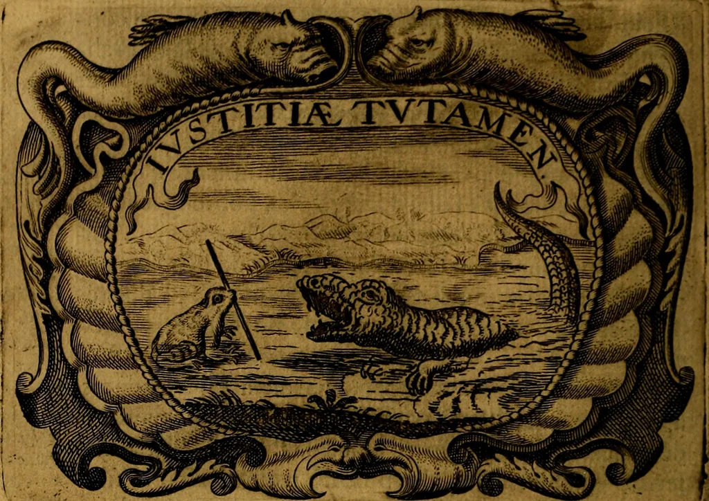 An illustration from Principe perfecto y ministros aivstados, docvmentos politicos, y morales. En emblemas, 1662, leaf 137
