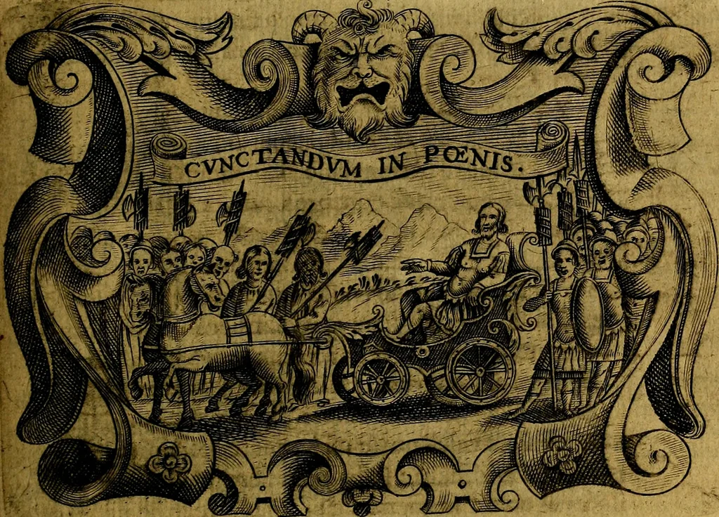 An illustration from Principe perfecto y ministros aivstados, docvmentos politicos, y morales. En emblemas, 1662, leaf 166
