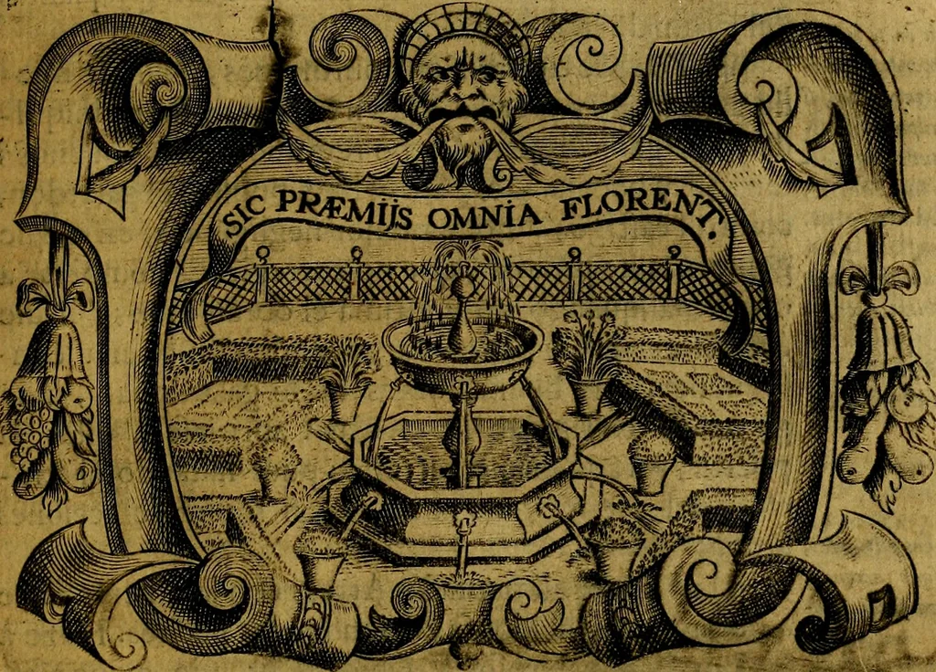 An illustration from Principe perfecto y ministros aivstados, docvmentos politicos, y morales. En emblemas, 1662, leaf 194