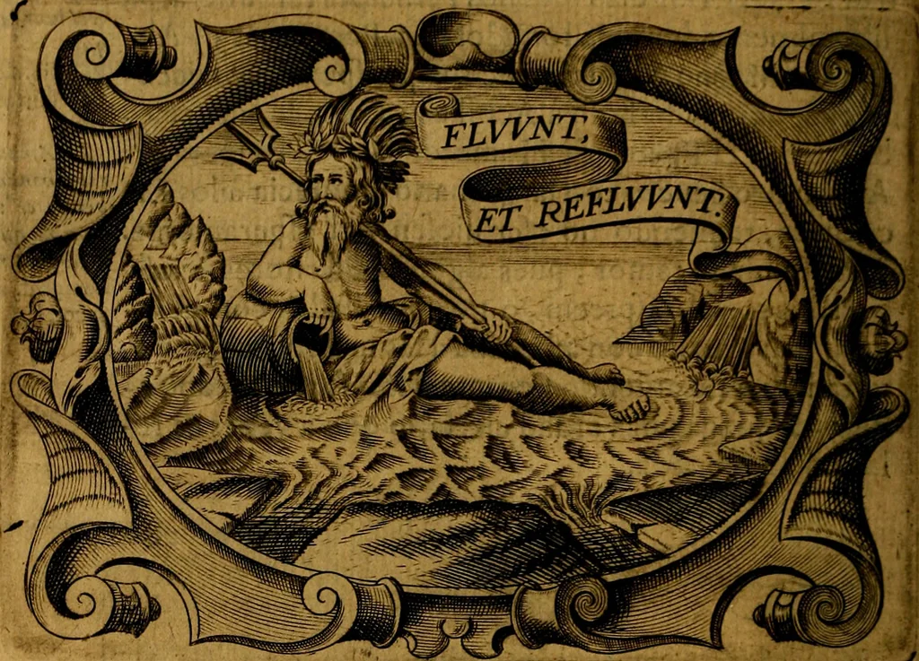 An illustration from Principe perfecto y ministros aivstados, docvmentos politicos, y morales. En emblemas, 1662, leaf 207