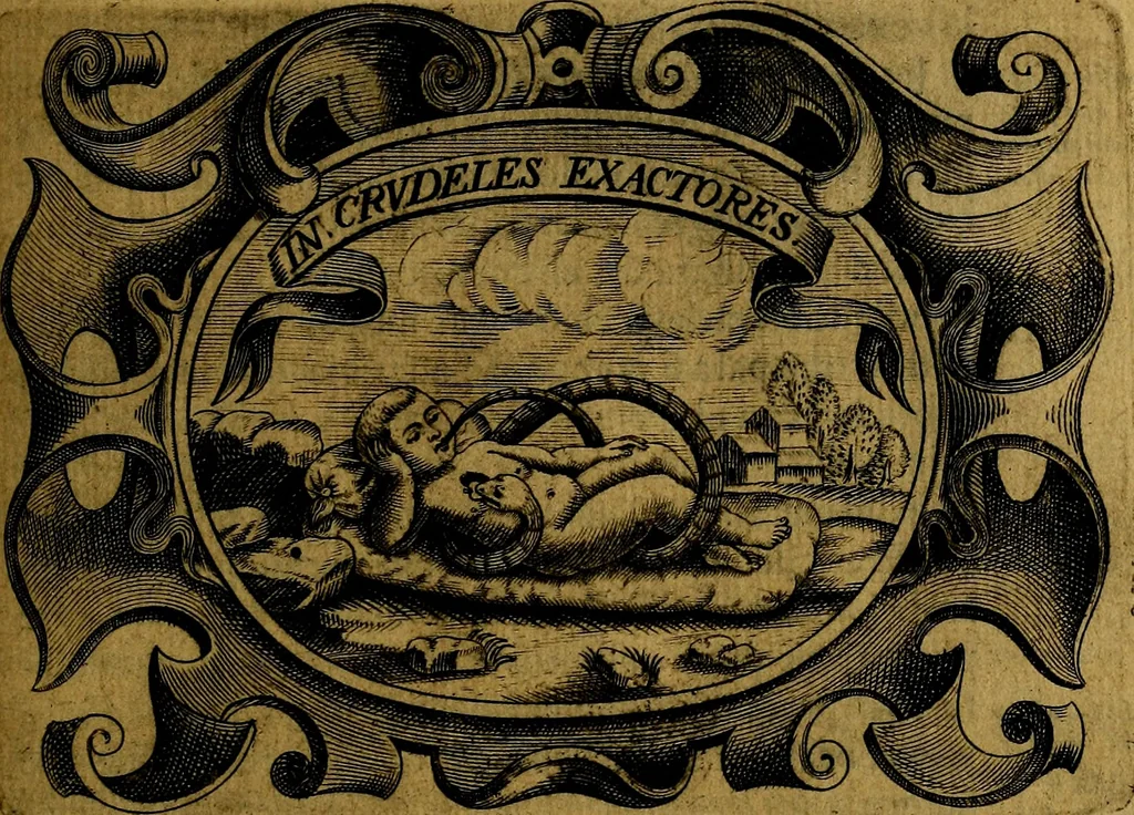 An illustration from Principe perfecto y ministros aivstados, docvmentos politicos, y morales. En emblemas, 1662, leaf 218