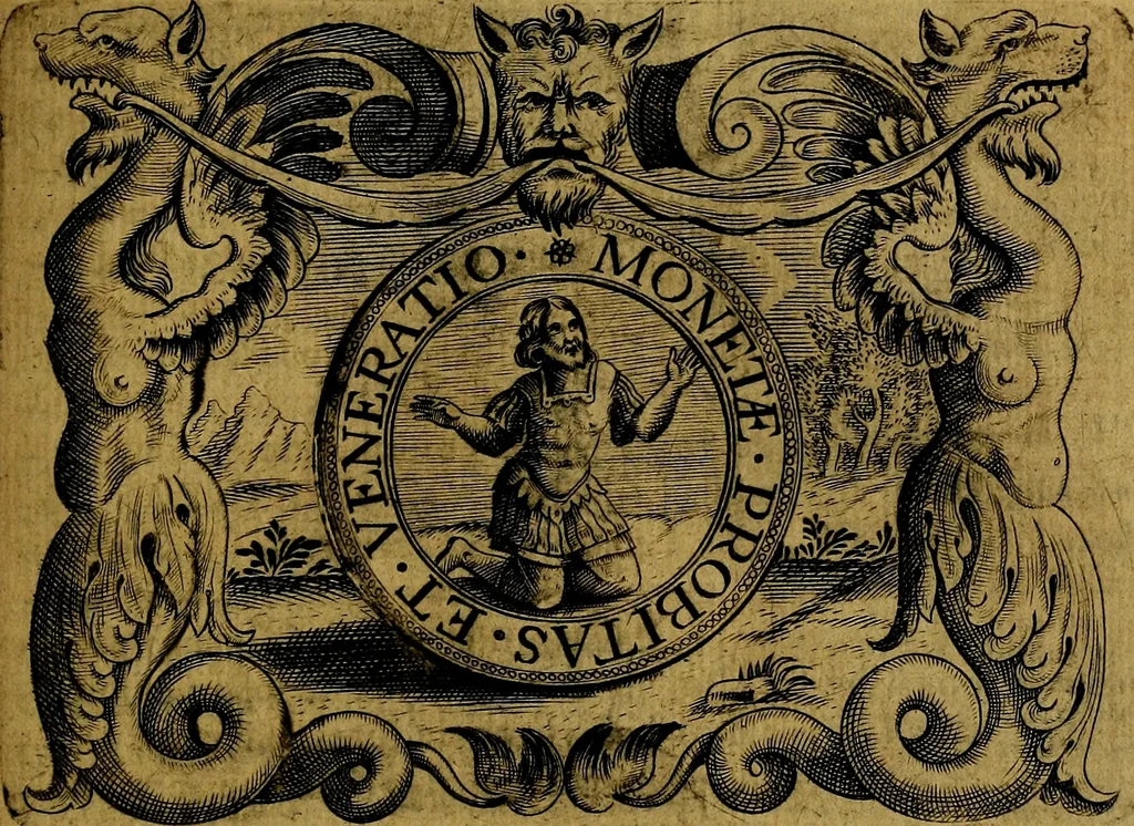 An illustration from Principe perfecto y ministros aivstados, docvmentos politicos, y morales. En emblemas, 1662, leaf 222