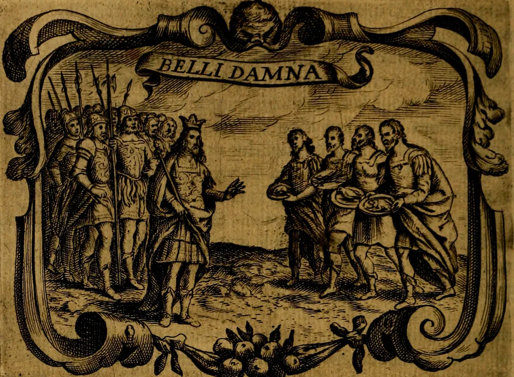 An illustration from Principe perfecto y ministros aivstados, docvmentos politicos, y morales. En emblemas, 1662, leaf 231