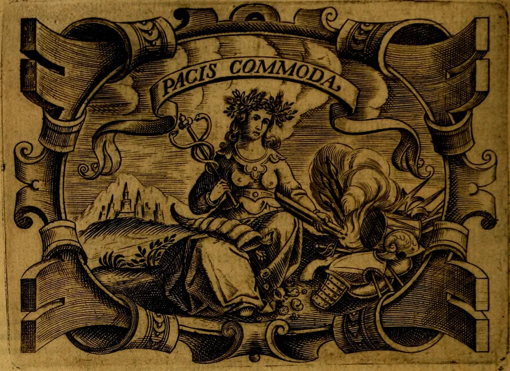 An illustration from Principe perfecto y ministros aivstados, docvmentos politicos, y morales. En emblemas, 1662, leaf 257