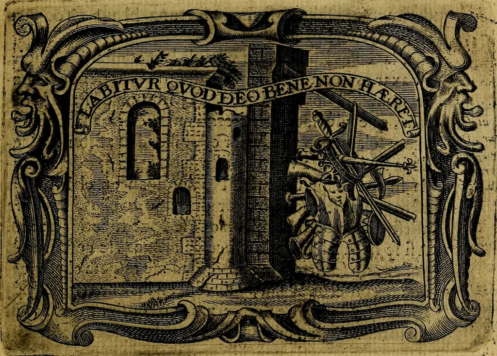 An illustration from Principe perfecto y ministros aivstados, docvmentos politicos, y morales. En emblemas, 1662, leaf 32