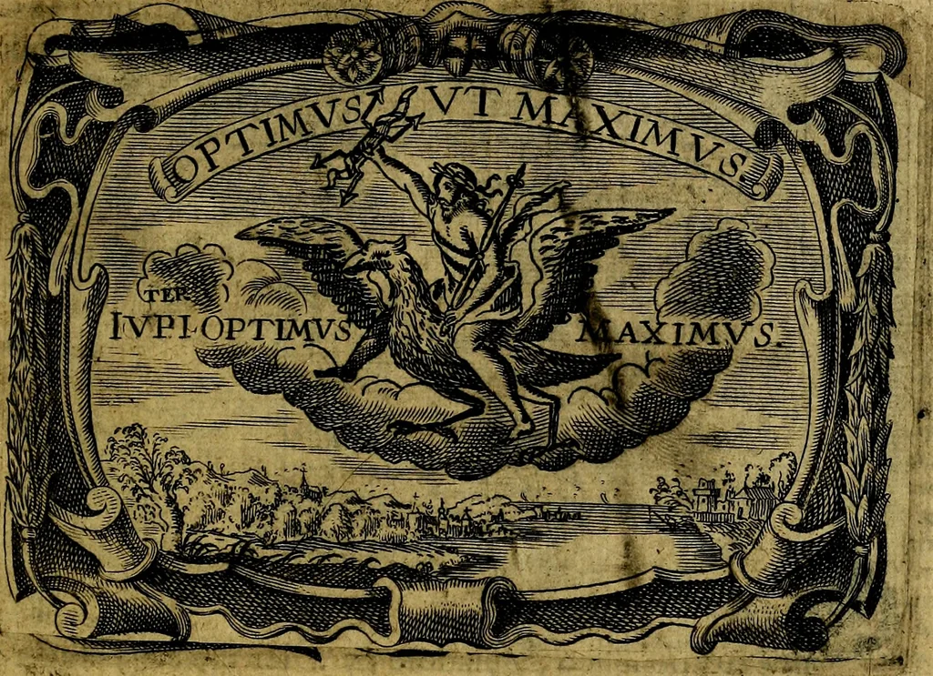 An illustration from Principe perfecto y ministros aivstados, docvmentos politicos, y morales. En emblemas, 1662, leaf 36