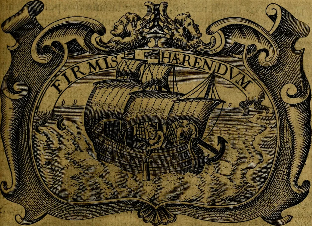 An illustration from Principe perfecto y ministros aivstados, docvmentos politicos, y morales. En emblemas, 1662, leaf 384