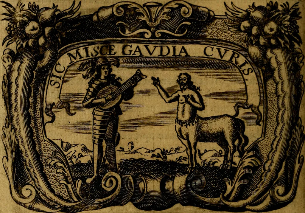 An illustration from Principe perfecto y ministros aivstados, docvmentos politicos, y morales. En emblemas, 1662, leaf 423