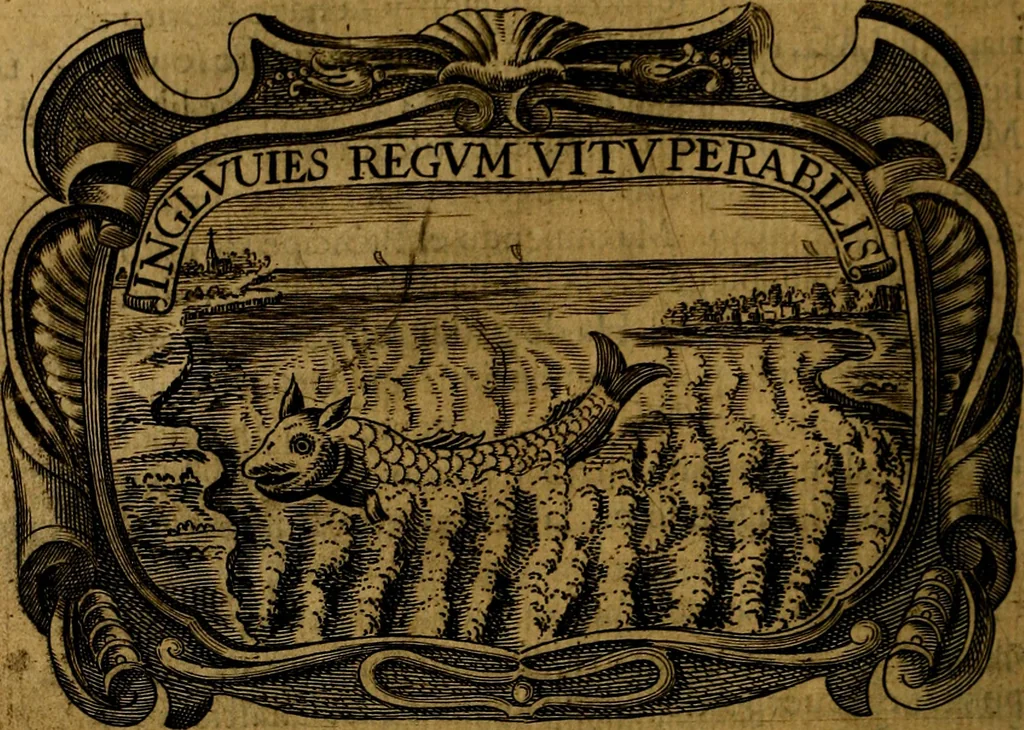 An illustration from Principe perfecto y ministros aivstados, docvmentos politicos, y morales. En emblemas, 1662, leaf 57