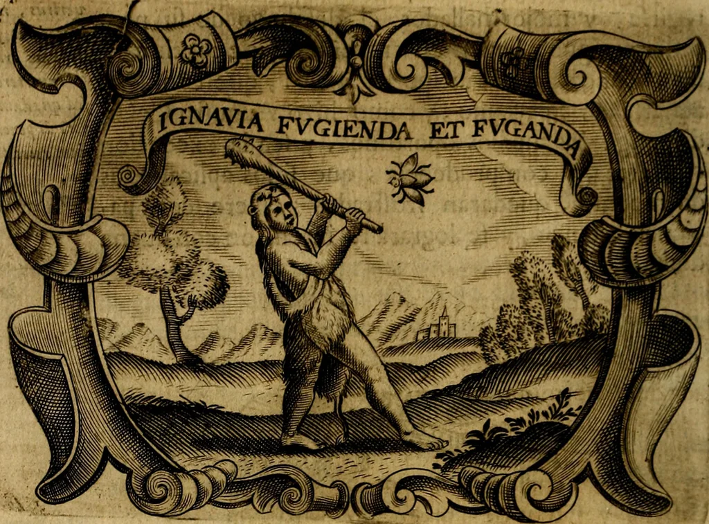 An illustration from Principe perfecto y ministros aivstados, docvmentos politicos, y morales. En emblemas, 1662, leaf 151