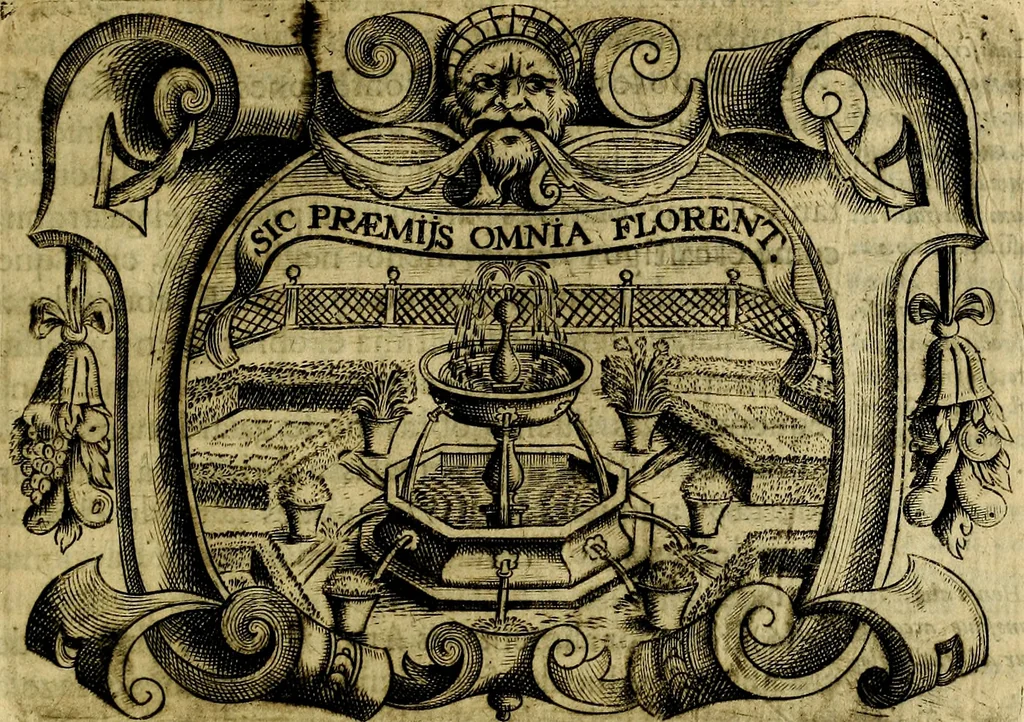 An illustration from Principe perfecto y ministros aivstados, docvmentos politicos, y morales. En emblemas, 1662, leaf 188