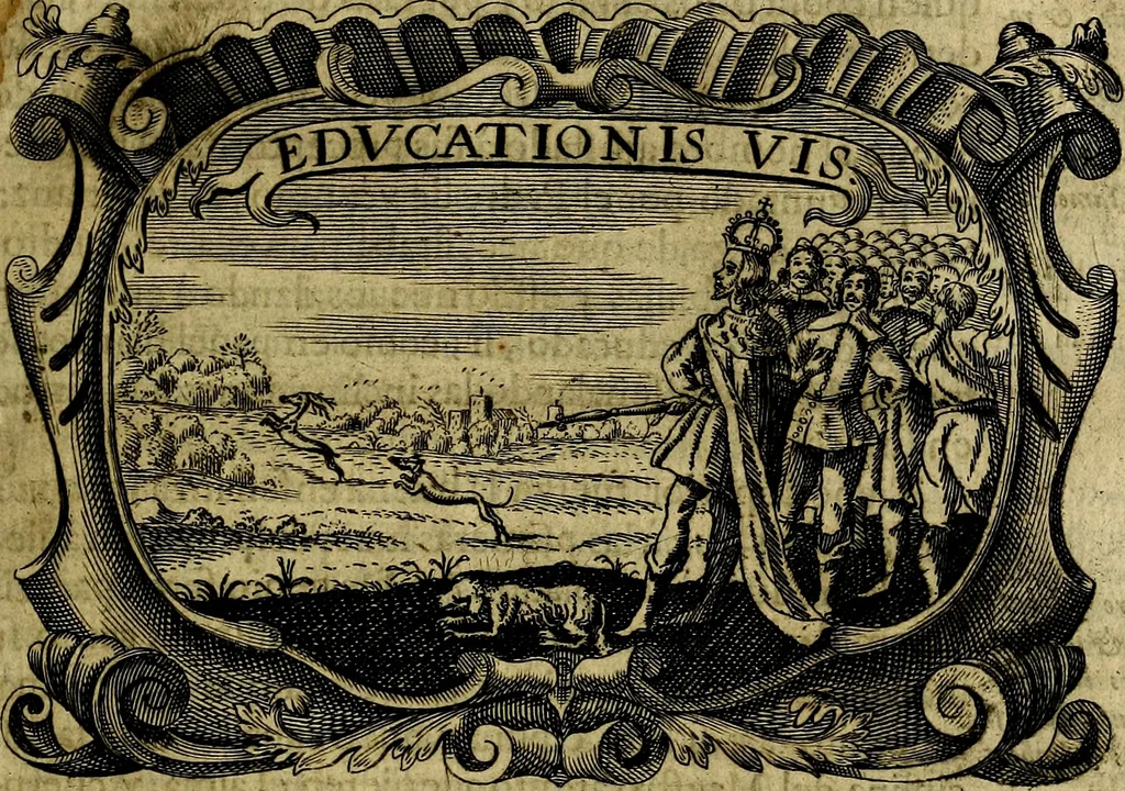 An illustration from Principe perfecto y ministros aivstados, docvmentos politicos, y morales. En emblemas, 1662, leaf 20