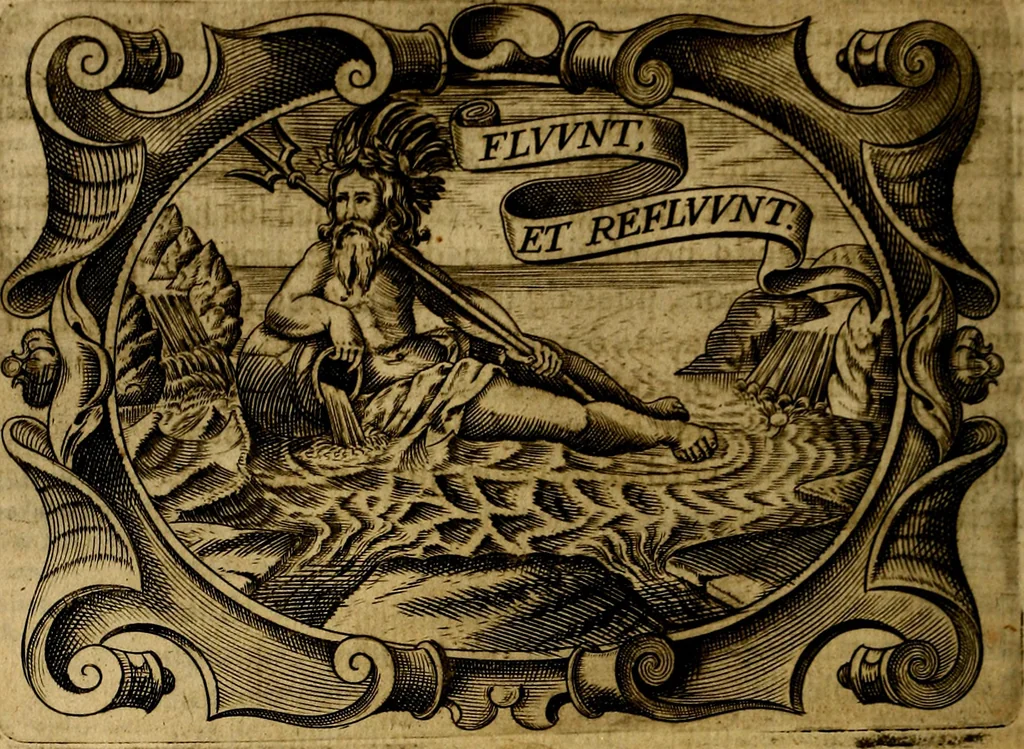 An illustration from Principe perfecto y ministros aivstados, docvmentos politicos, y morales. En emblemas, 1662, leaf 201