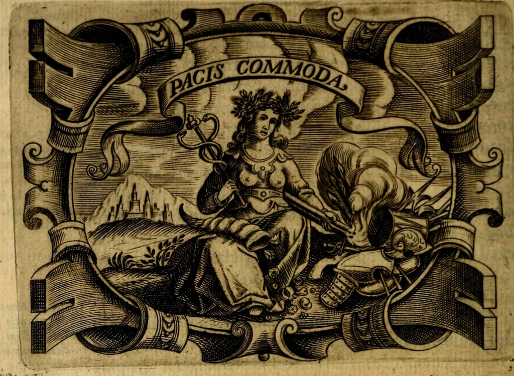 An illustration from Principe perfecto y ministros aivstados, docvmentos politicos, y morales. En emblemas, 1662, leaf 251