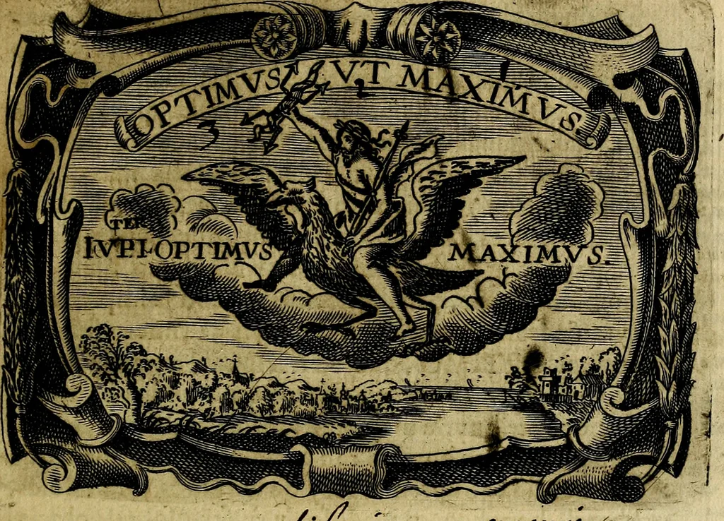 An illustration from Principe perfecto y ministros aivstados, docvmentos politicos, y morales. En emblemas, 1662, leaf 30