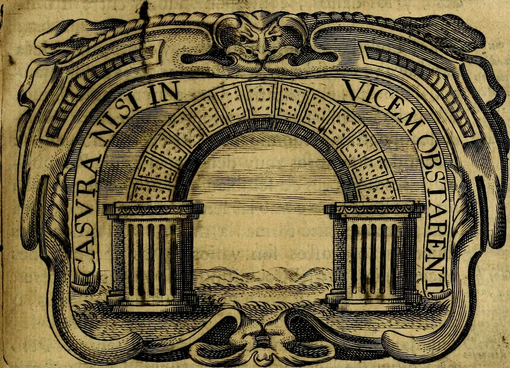 An illustration from Principe perfecto y ministros aivstados, docvmentos politicos, y morales. En emblemas, 1662, leaf 372