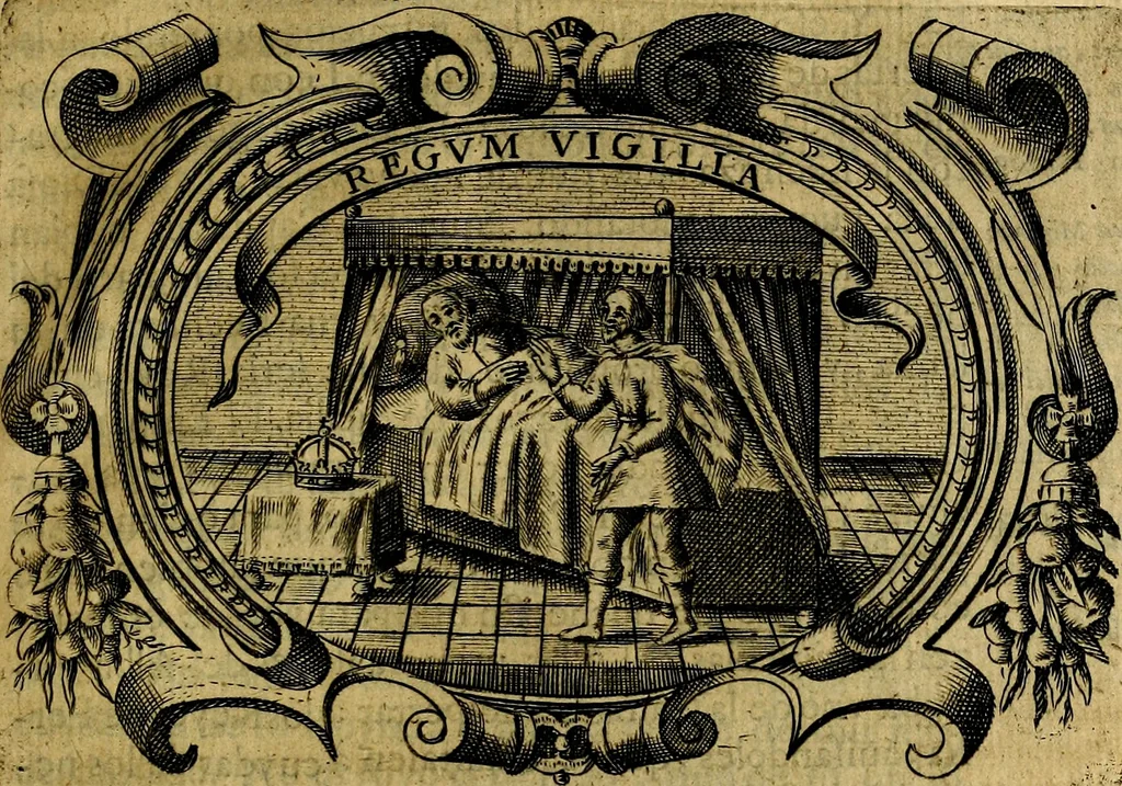 An illustration from Principe perfecto y ministros aivstados, docvmentos politicos, y morales. En emblemas, 1662, leaf 92