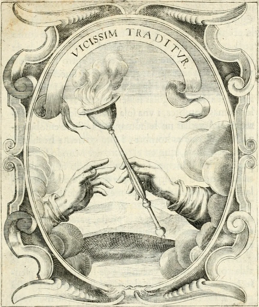 An illustration from Idea de vn principe politico christiano : representada en cien empresas, 1640, leaf 132