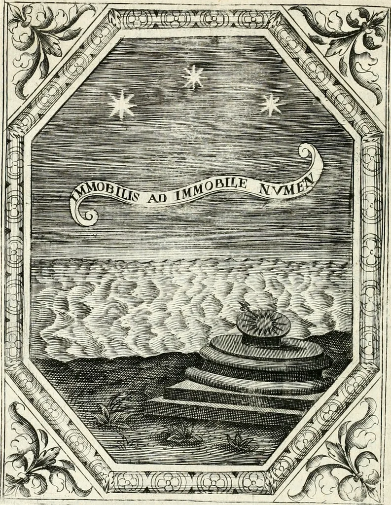 An illustration from Idea de vn principe politico christiano : representada en cien empresas, 1640, leaf 169