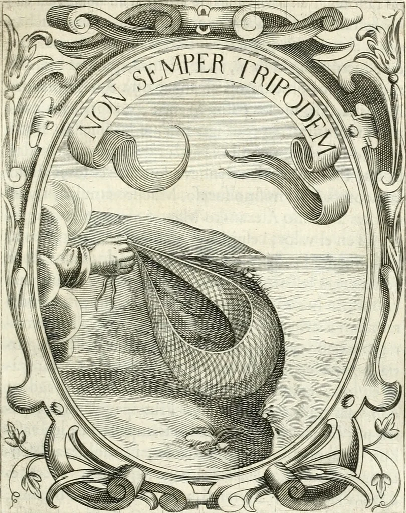 An illustration from Idea de vn principe politico christiano : representada en cien empresas, 1640, leaf 198