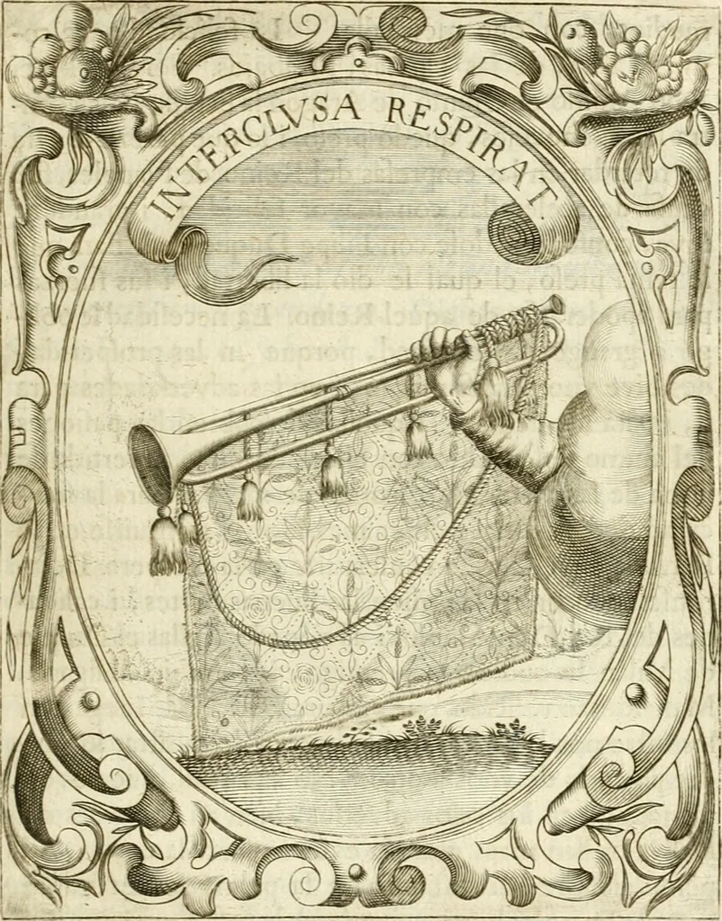 An illustration from Idea de vn principe politico christiano : representada en cien empresas, 1640, leaf 240