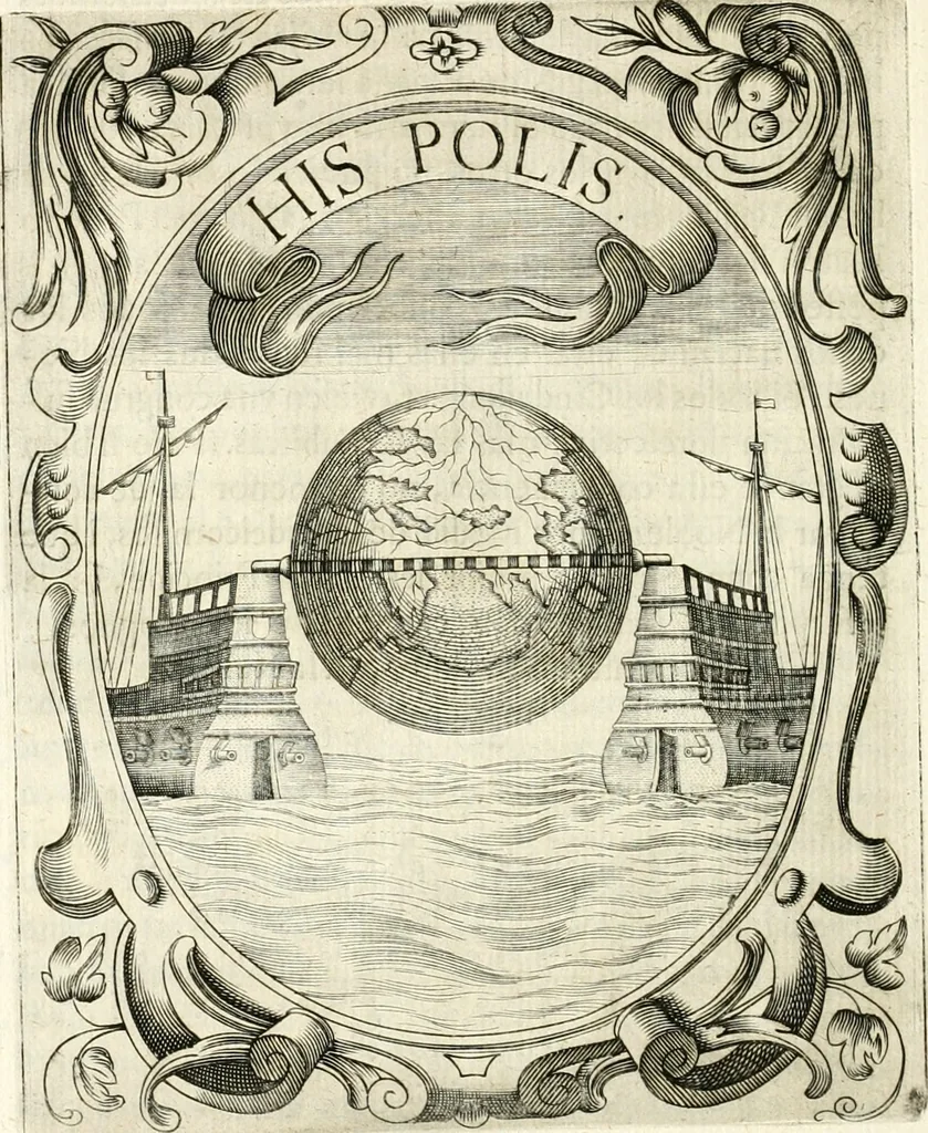 An illustration from Idea de vn principe politico christiano : representada en cien empresas, 1640, leaf 387