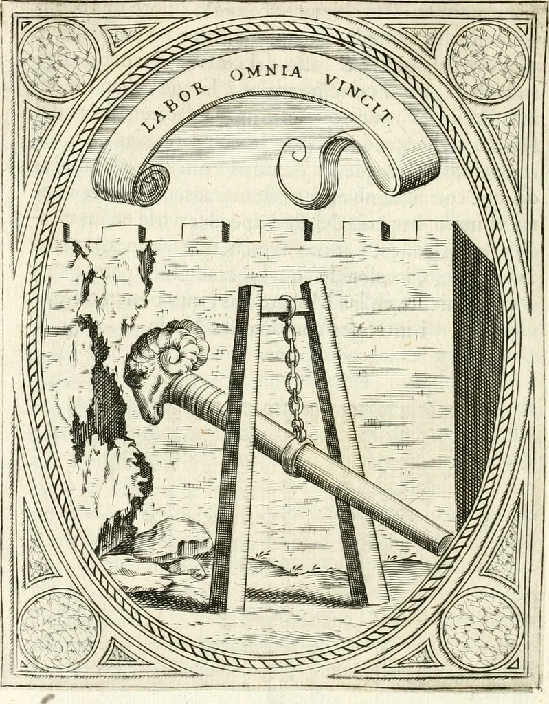 An illustration from Idea de vn principe politico christiano : representada en cien empresas, 1640, leaf 409