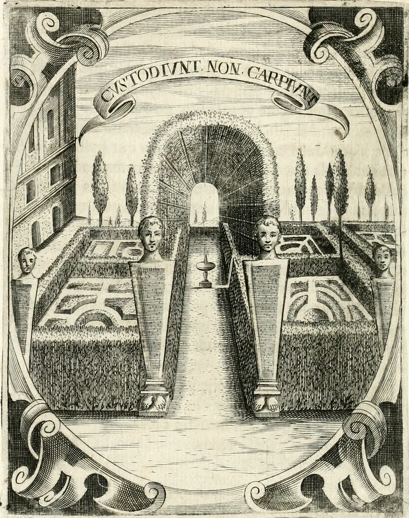 An illustration from Idea de vn principe politico christiano : representada en cien empresas, 1640, leaf 441