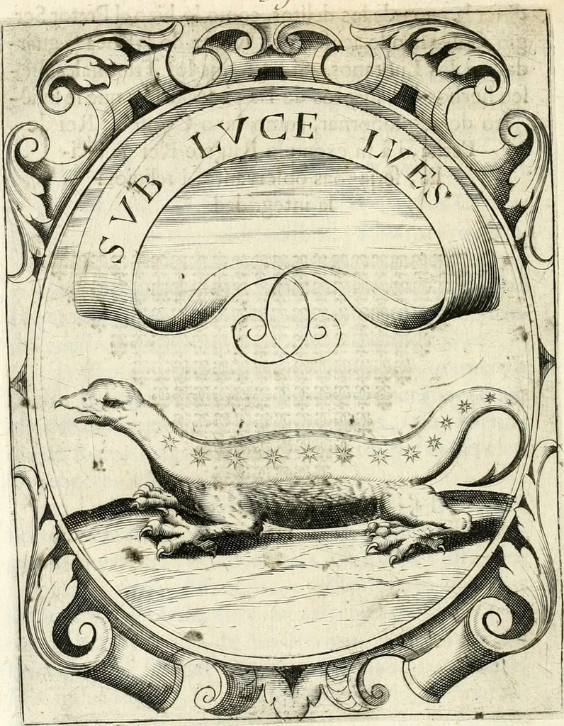 An illustration from Idea de vn principe politico christiano : representada en cien empresas, 1640, leaf 447