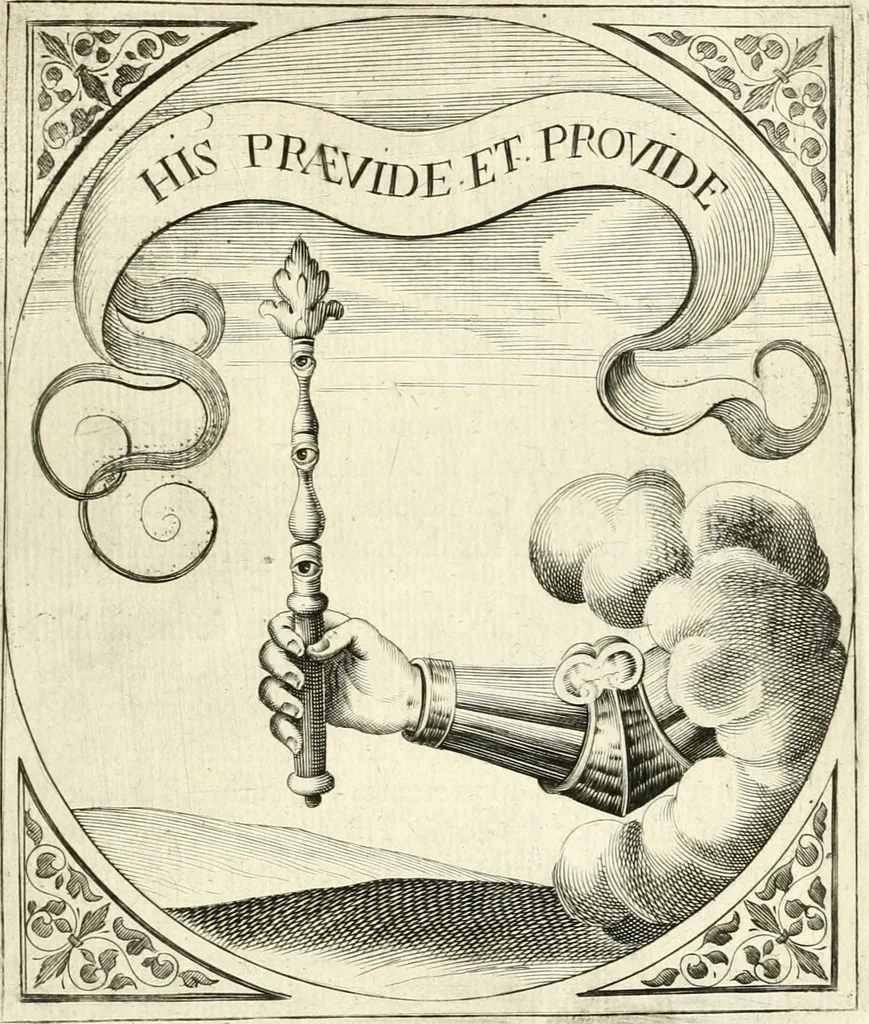 An illustration from Idea de vn principe politico christiano : representada en cien empresas, 1640, leaf 458